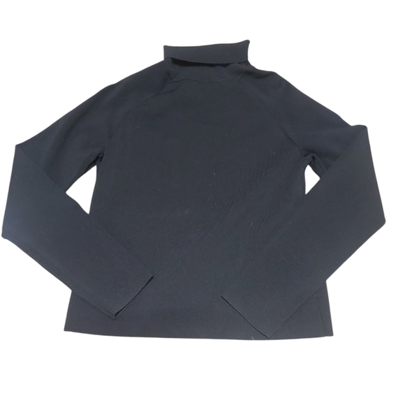 ASTR The LABEL Black Turtleneck Cutout Sweater - Picture 2 of 5